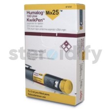 Humalog kwikpen mix 25 Lilly