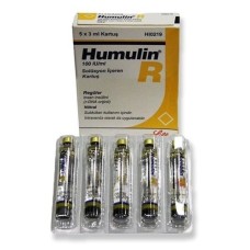 Humulin R 15 Lilly
